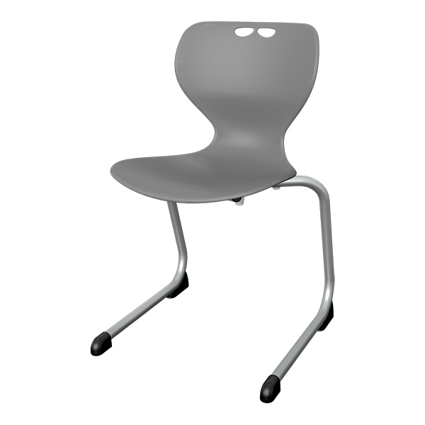 FFL Reverse Cantilever Chair Grey