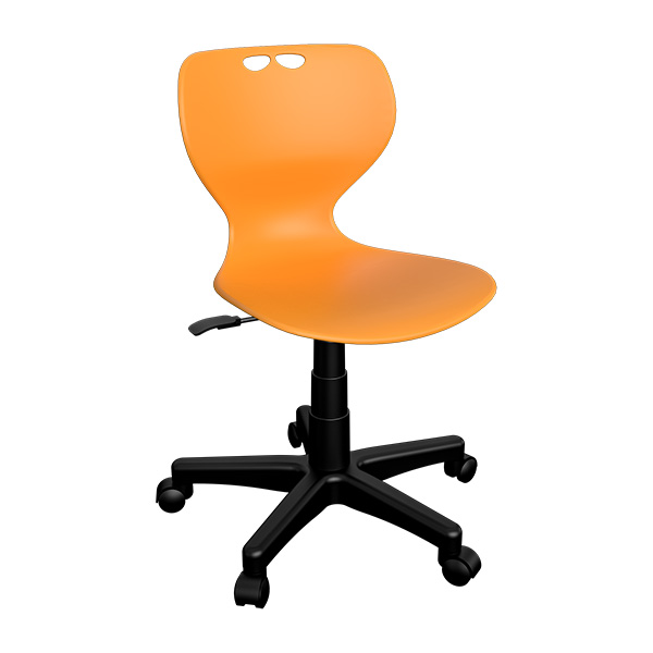FFL Pneumatic Swivel Chair Mango with Caster Wheels