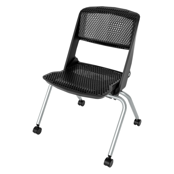 OAR 4-Leg Nesting Chair with Caster Wheels