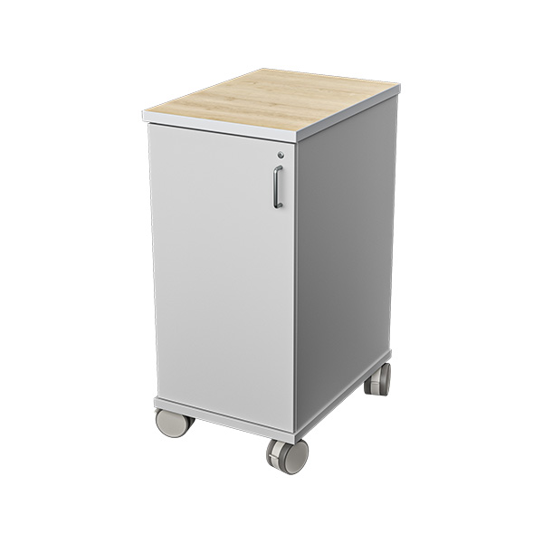 2G2BT Lecture Station with Laminated Finish and Caster Wheels