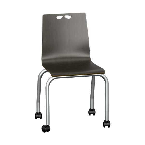 WDS 4-Leg Chair with Caster Wheels