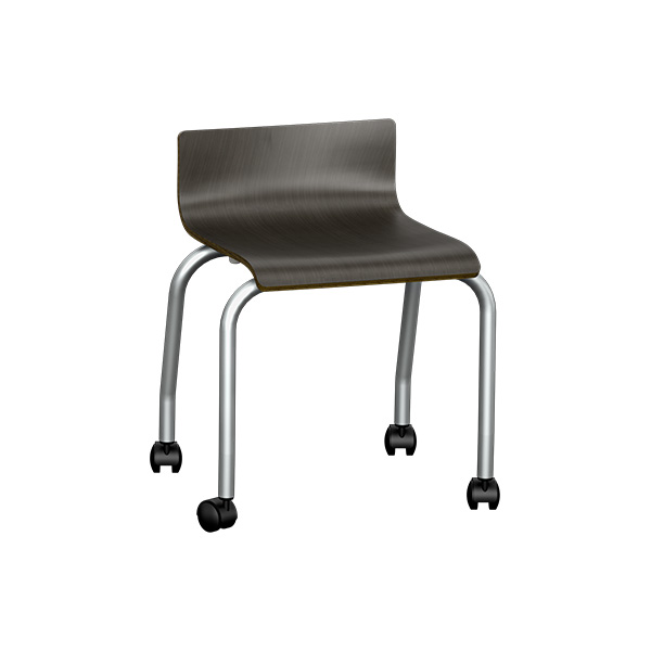 WDS 4-Leg Chair with Caster Wheels