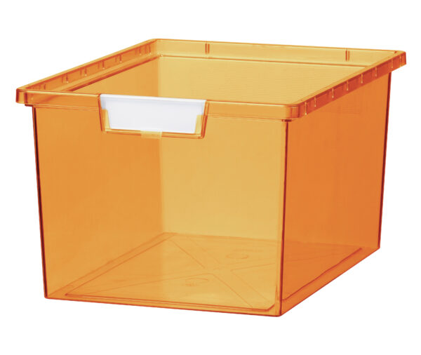 Storage Bins Neon Orange