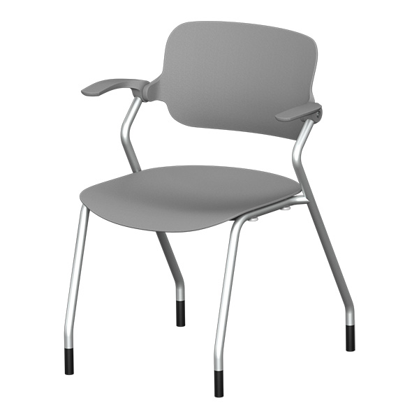 MSC 4-Leg Chair with Armrest