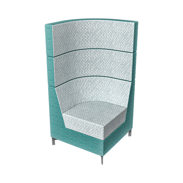 Chameleon Lounge™ Round Corner Chair
