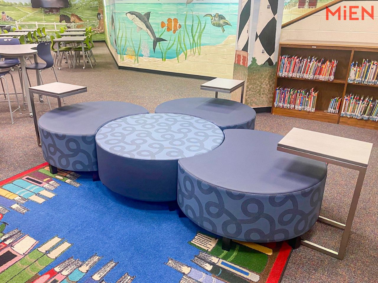 Hildebran Elementary School Library Learning Space - MiEN