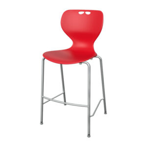 FFL Red Counter Stool
