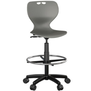 FFL Lab Stool Charcoal