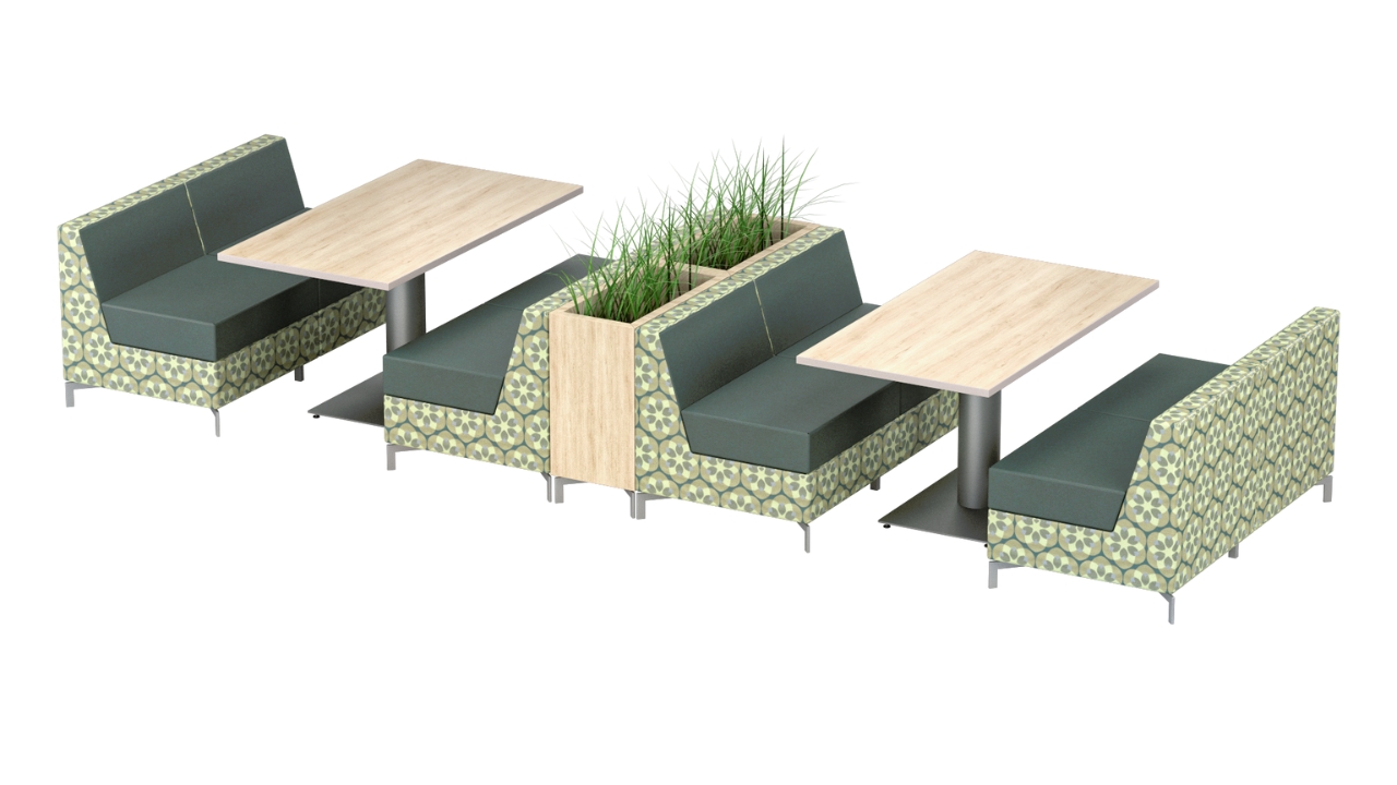 Modern Cafeteria Space Idea Starter