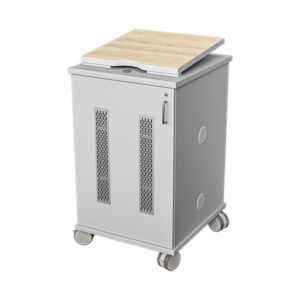 2G2BT Hinge Top Presentation Station with Vents and No Side Surface