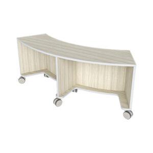 KIO 60° Curved Table 29H Mobile