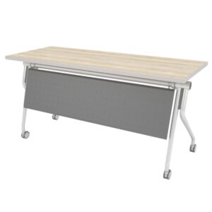 BRB+ Flip-Top Training Table 60W with Rectangle Top and Modesty Panel