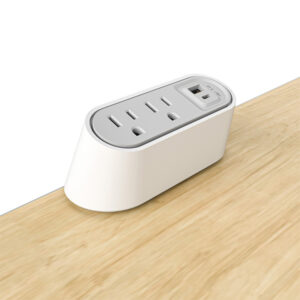 Clamp on Power White on table