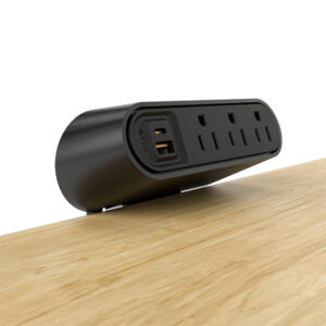 Clamp on Power Black on table