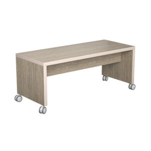 Connect Collaboration Table 2" PVC Edgeband 72Wx30Dx30H with Casters