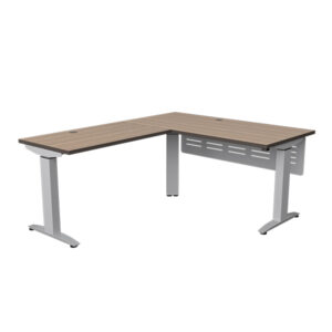 ELV8 Sit-2-Stand Tables & Teacher Stations Lancaster Electric with Modesty Panel