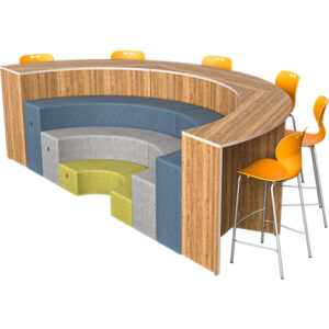 FLEX Floor Modular Soft Seating Configuration