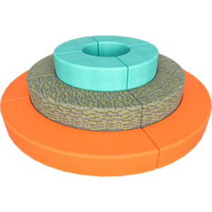 FLEX Floor Modular Soft Seating Configuration