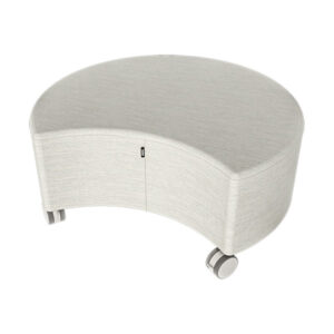 FLEX Soft Seating Pac-Man Ottoman 18H with Casters