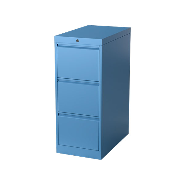 Freestanding Vertical Files 3 Drawers with Powder Coat Color