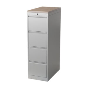 Freestanding Vertical Files 4 Drawers with HPL Laminate Top