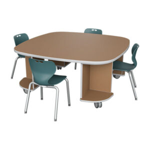 Gecko Green Early Elementary Multi-Purpose Tables 54x54 24H with FFL Chairs