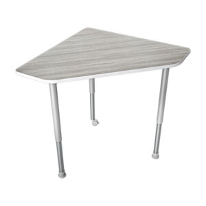 GEM Student Table Set Screw Adjustable Legs with GEM Top and Wheelbarrow Config