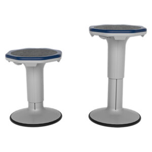 HIH Pneumatic Stool 15.1-21 H Blue
