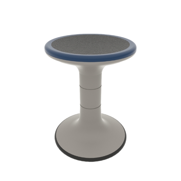 J4F Balancing Stool 15 H Blue