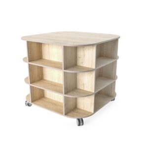 KIO 360 Bookcase with Casters