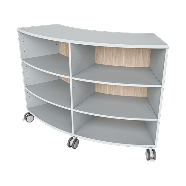 KIO Class Curved Bookcase