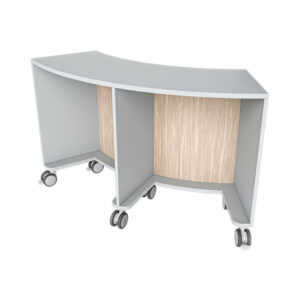 KIO Class Curved Table 36H