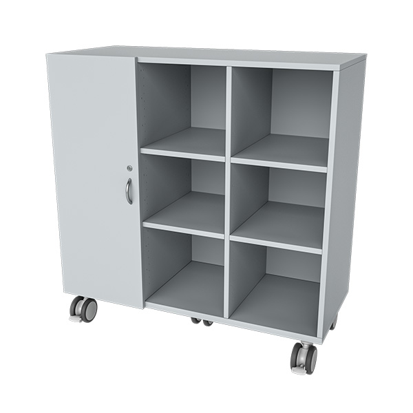 KIO Class Mobile Storage Cabinet 3 Column