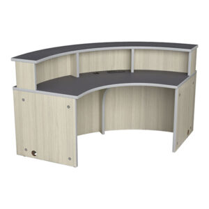 KIO Greet Circulation Desk Curved Work Station