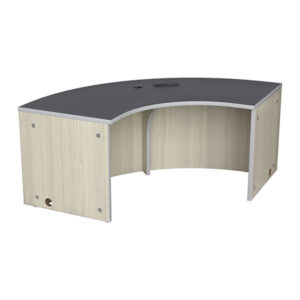 KIO Greet Circulation Desk Curved Work Station