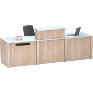 KIO Greet Circulation Desk Linear Configuration