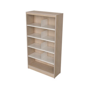 KIO Perimeter Shelving KIO Stacks 36W 5H with Metal Shelves KIO Perimeter Shelving KIO Stacks 36W 5H with Metal Shelves