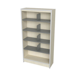 KIO Perimeter Shelving KIO Starter Adder 36W 66H with Metal Shelves KIO Perimeter Shelving KIO Starter Adder 36W 66H with Metal Shelves