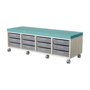 KIO Storage KIO Storage Bench Quadruple KIO Storage KIO Storage Bench Quadruple