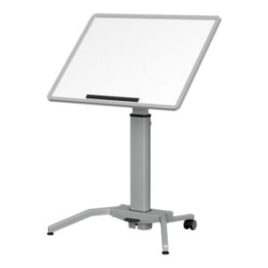 MUST+ Sit-2-Stand Table & Lectern 45 Degree Markerboard