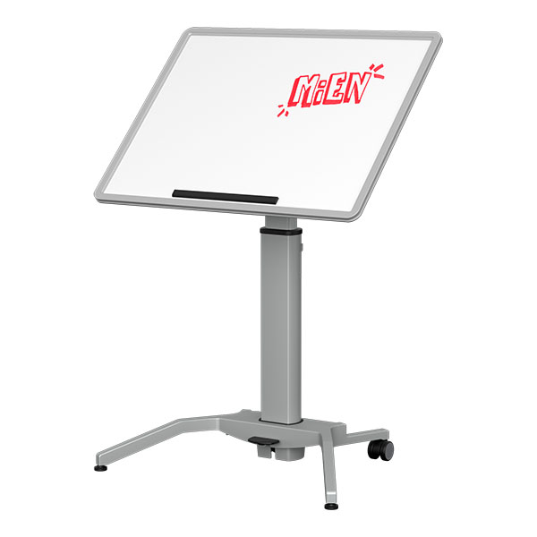 MUST+ Sit-2-Stand Table & Lectern 45 Degree Markerboard