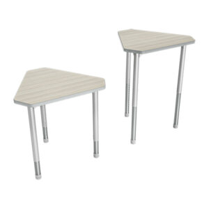 PAL Sit-2-Stand Student Tables Gem Top with Straight Leg High Low