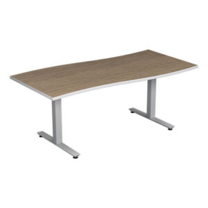 Pilot Pneumatic Table 72x36 Flat End Wave Top with Glides Pilot Pneumatic Table 72x36 Flat End Wave Top with Glides