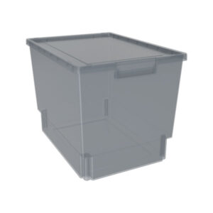 Plastic Storage Bin Translucent Clear