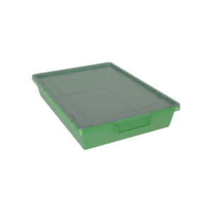 Plastic Storage Bin Translucent Green