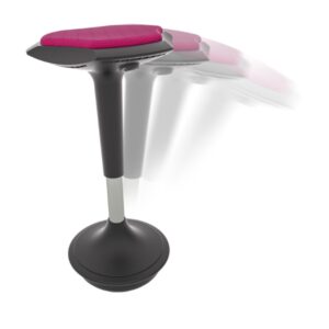 RKR Adjustable Stool Pink Motion