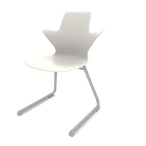STAR Cantilever Chair Ice White