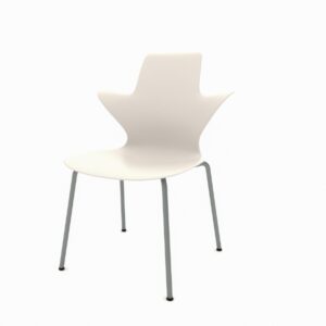 STAR 4-leg Chair Ice White