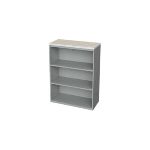 Steel Bookcase 3H HPL Laminate Top