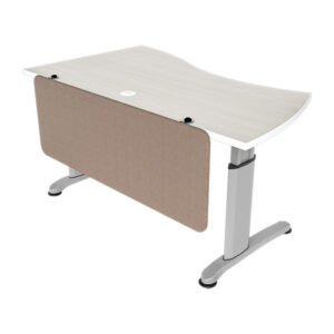 Tackable Privacy Panel on Table Tackable Privacy Panel on Table